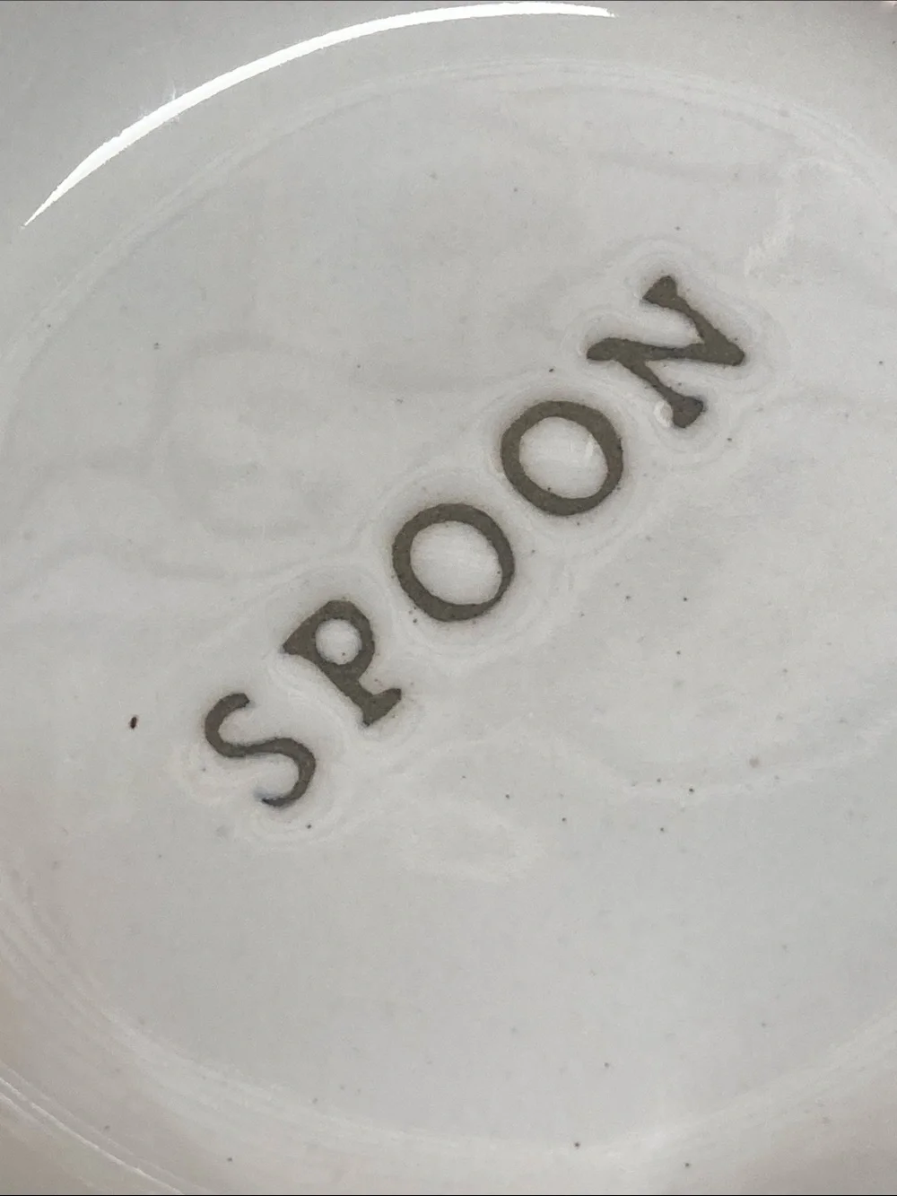 Hearth and Hand with Magnolia Stoneware Embossed Spoon Rest
